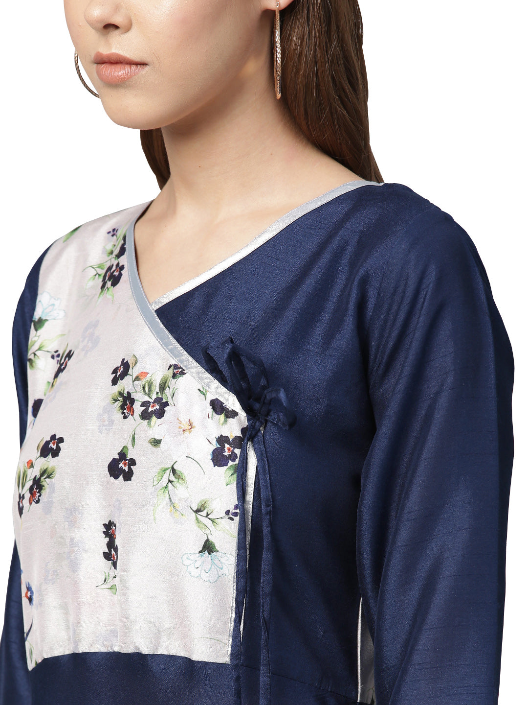 Women's Blue A-Line Only Kurta