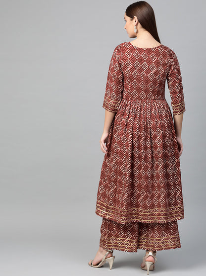 Women's  Flard Rayon Kurta Set