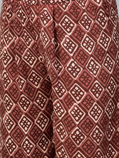 Women's  Flard Rayon Kurta Set