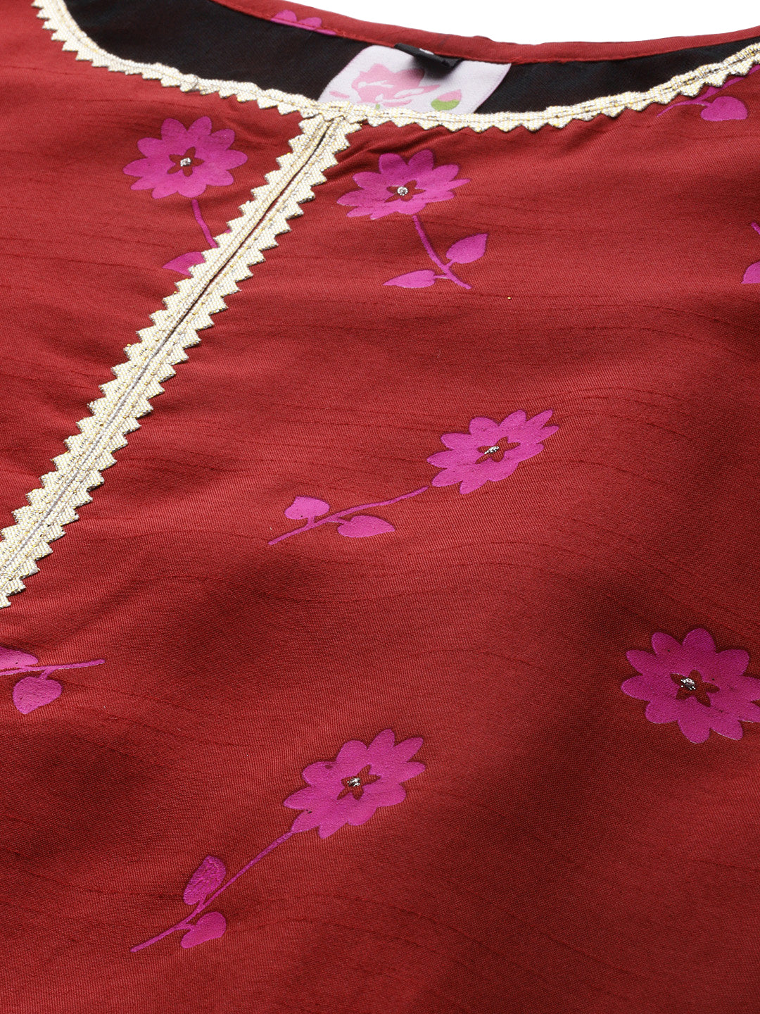 Women's  Printed Straight Kurta With Plazzo
