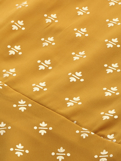 Women's Mustard Suit Set
