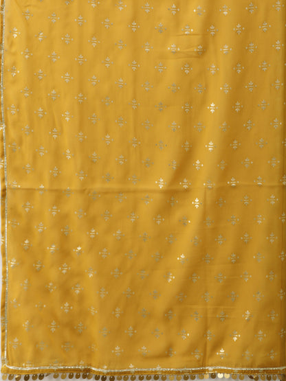 Women's Mustard Suit Set
