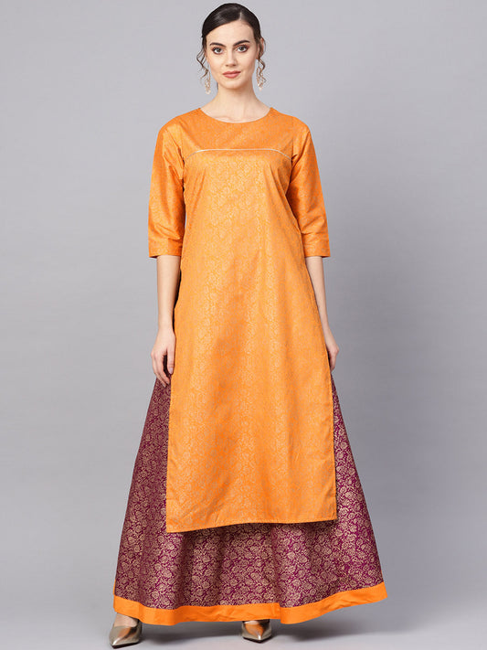 Women's Indo Western Kurta Set