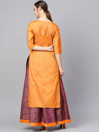 Women's Indo Western Kurta Set
