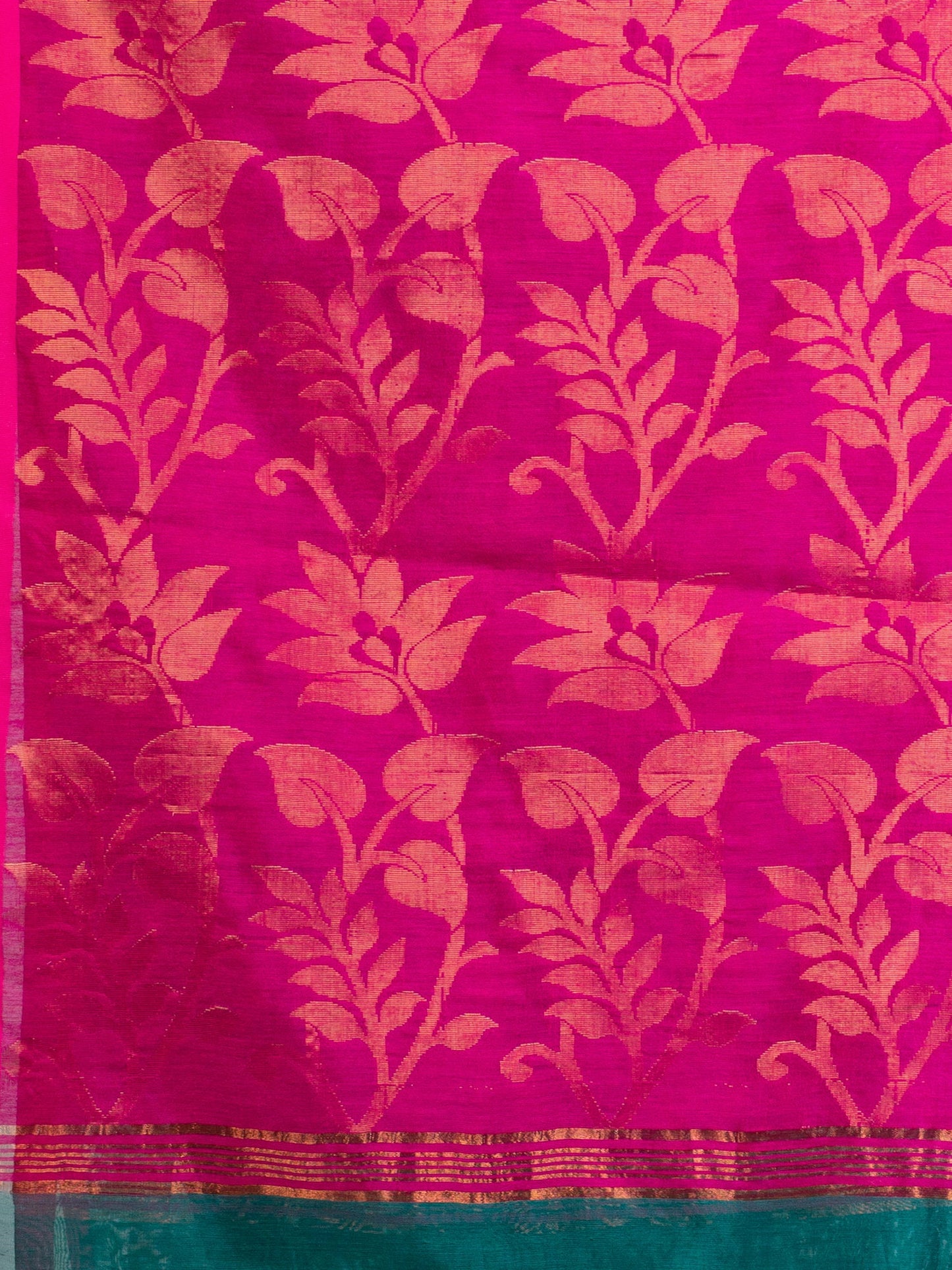 Women's Raja Cotton Blend Handloom Tangail Saree
