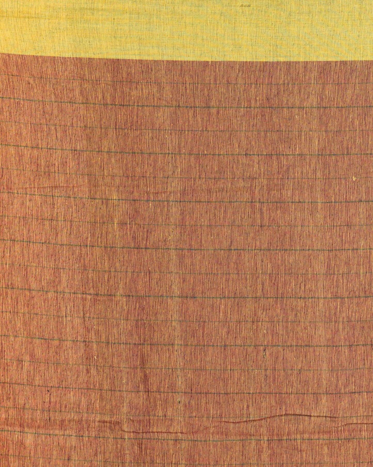 Women's Red cotton Handwoven saree
