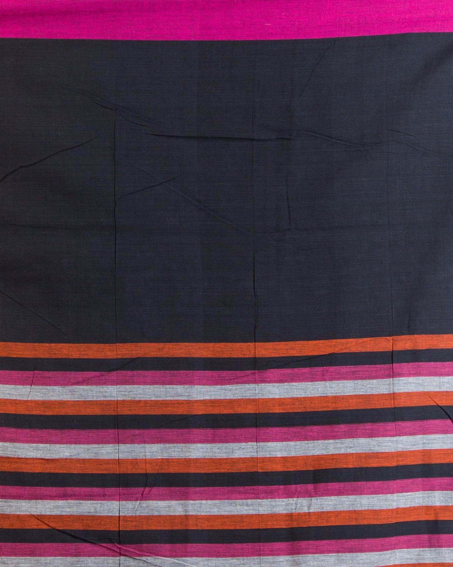 Women's Grey handwoven cotton saree
