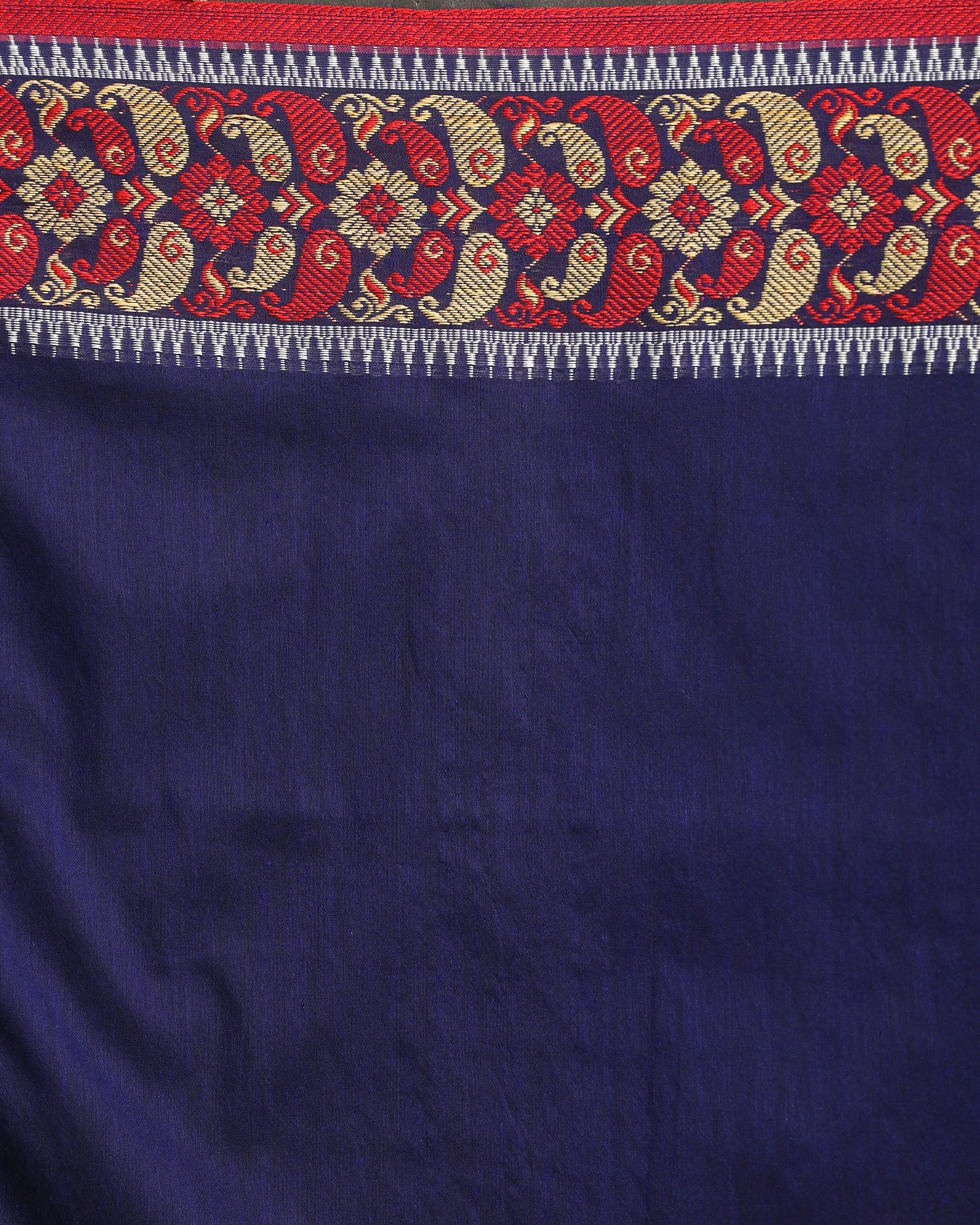 Women's Green Handloom Cotton Tangail Saree