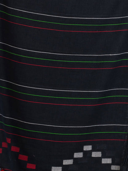 Women's Pink Handwoven Cotton Jamdani handloom Saree