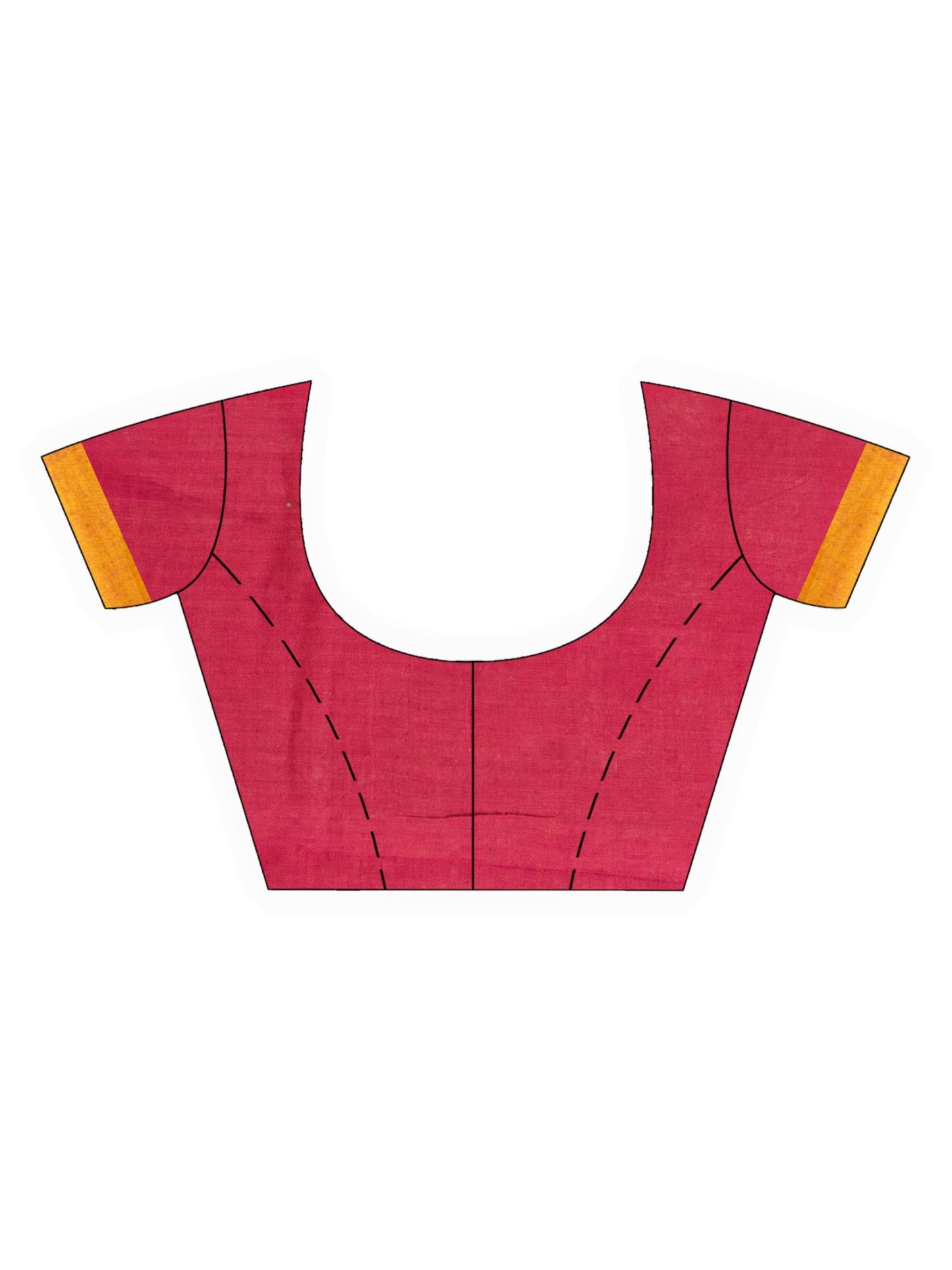 Women's Pink Handwoven Cotton Jamdani handloom Saree