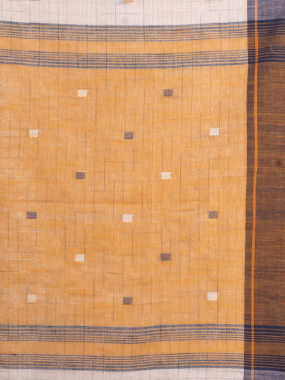 Women's Faded Pink Handwoven Cotton Jamdani handloom Saree