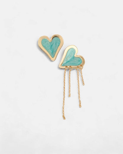 Women's Sky Blue Plated Earrings