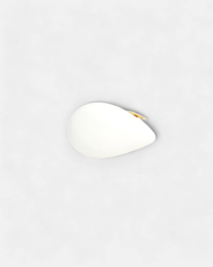Women's Daisy White Plated Ring