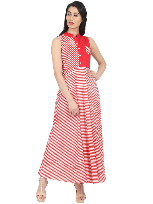 Women's Maxi Pink Dress