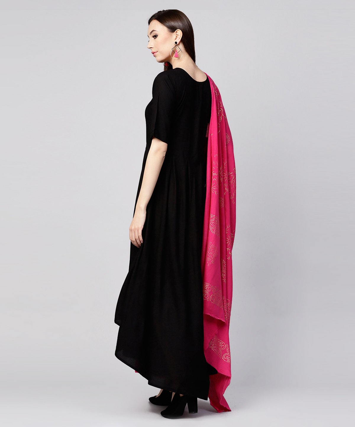 Women's Kurta-Pallazo-Dupatta