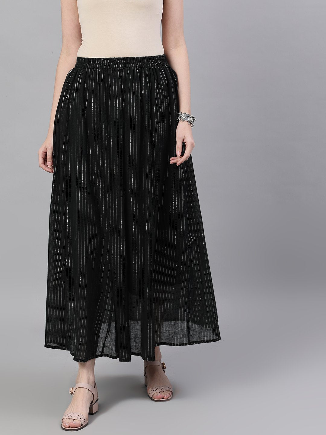 Women's Black Maxi Skirt