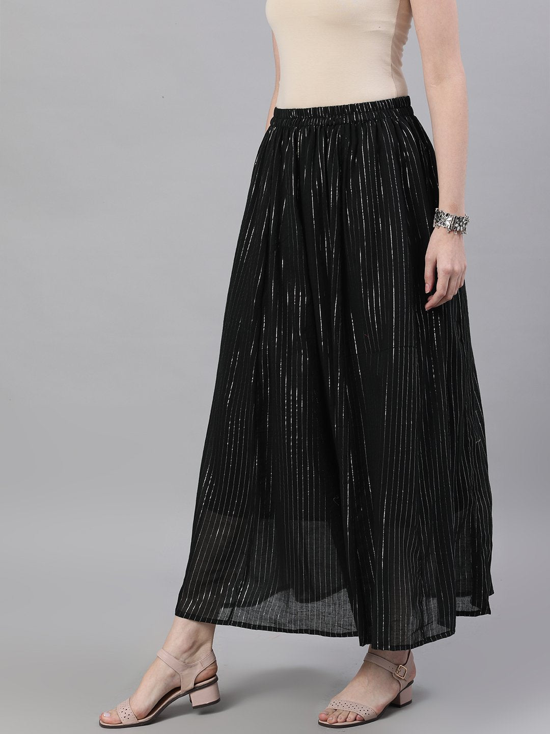 Women's Black Maxi Skirt