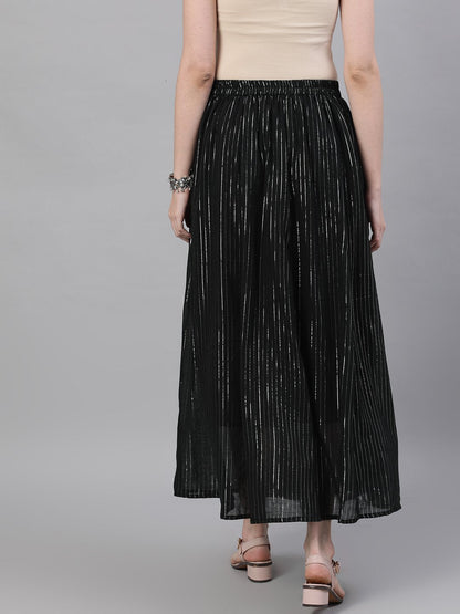 Women's Black Maxi Skirt