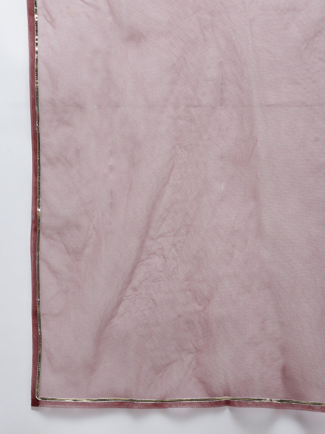 Women's Maroon Embroidered Kurta With Sharara With Dupatta