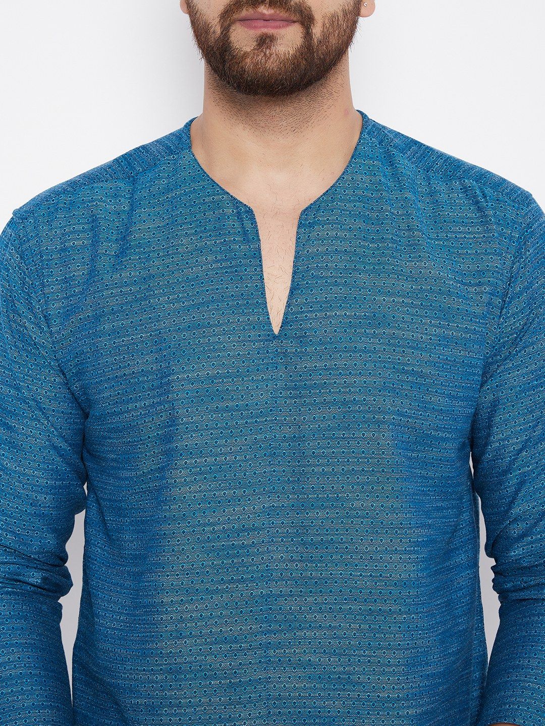 Men's Solid Cotton Kurta