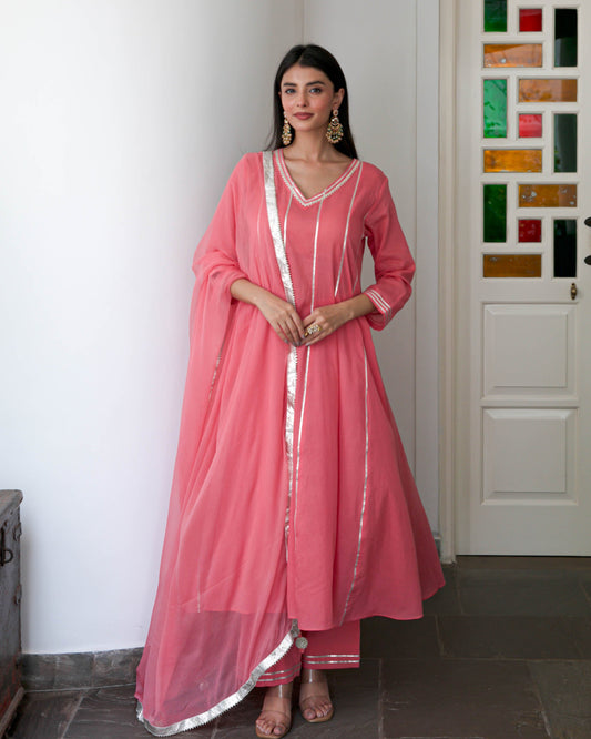 Women's Gajri Cotton Suit Set