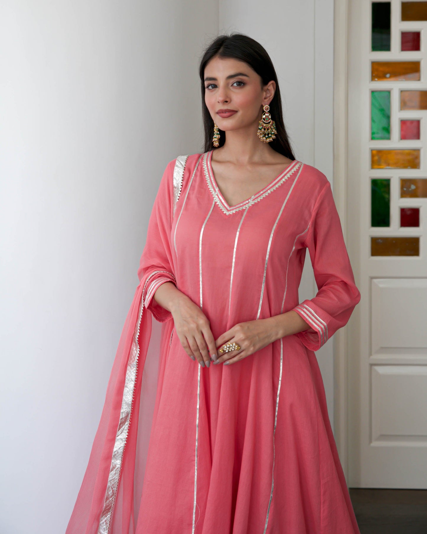 Women's Gajri Cotton Suit Set
