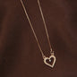 Women's 18k Rose Gold Plated Pearl & Cubic Zirconia Twisted Pendant Necklace Set with Earrings