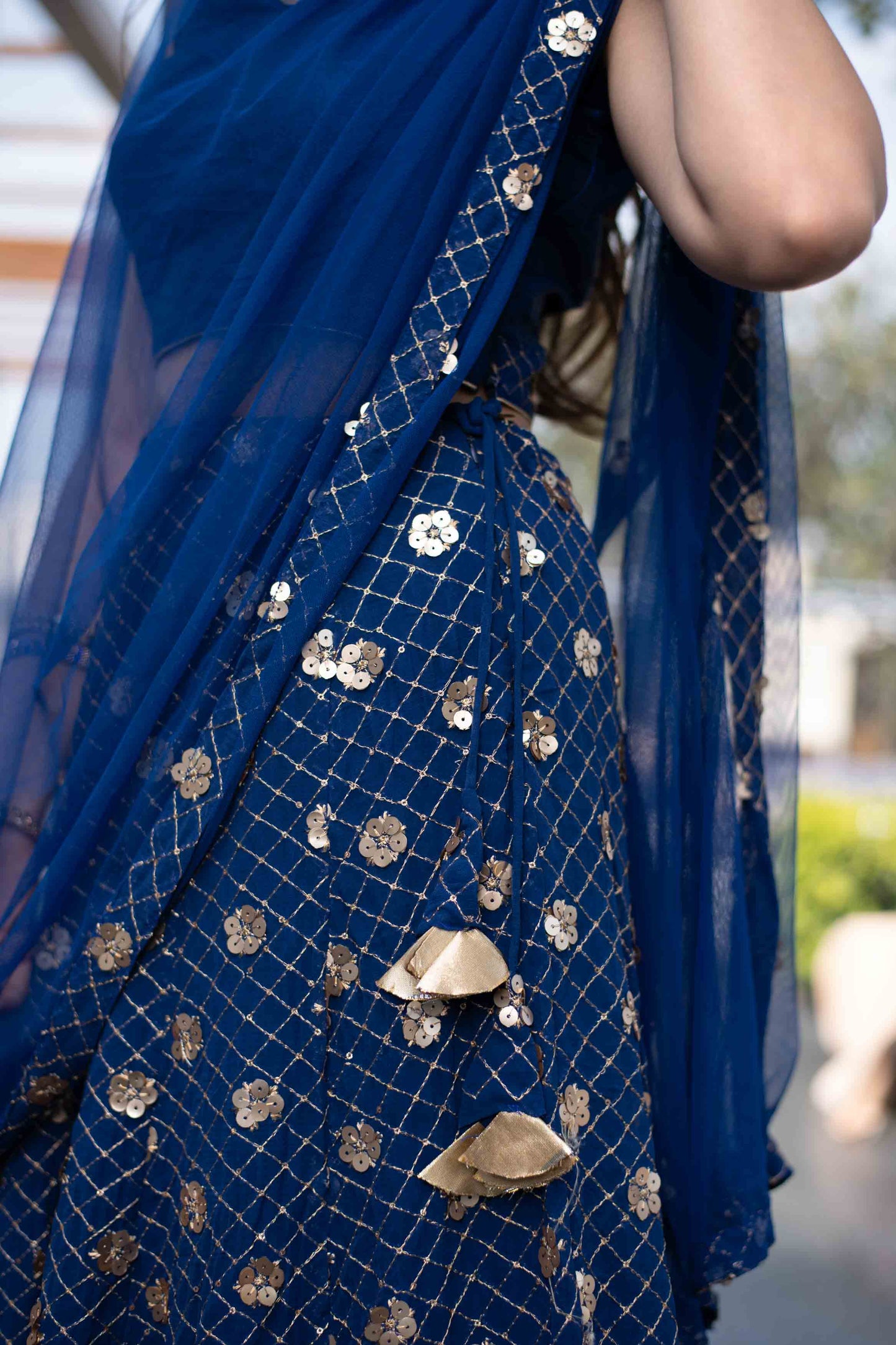 Women's Blue Lehenga