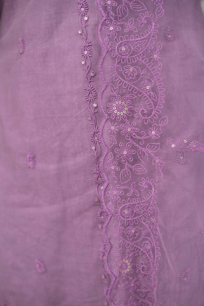 Women's Mauve Dhoti Set (3pcs set)