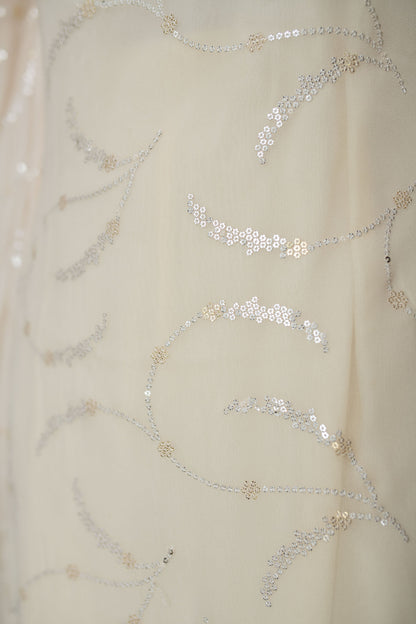 Women's White Kaftan With Palazzo