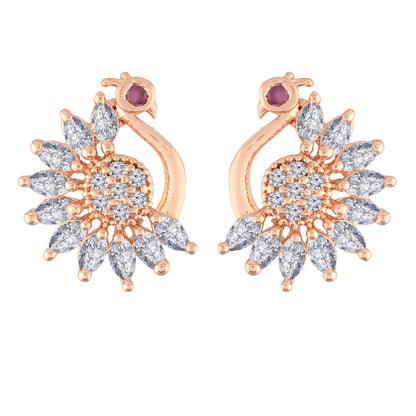Women's Â Crystal AD Stone Stud Earrings for Women