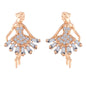 Women's Â Crystal AD Stone Stud Earrings for Women