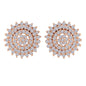 Women's Â Crystal AD Stone Stud Earrings for Women