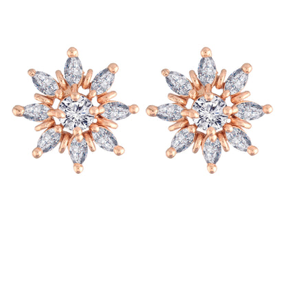 Women's Â Crystal AD Stone Stud Earrings for Women