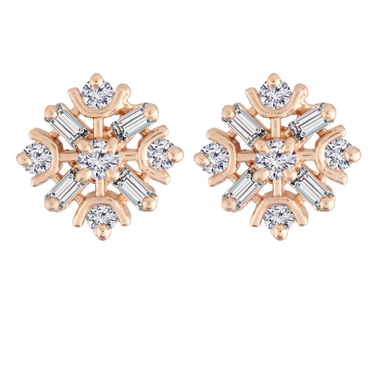 Women's Â Crystal AD Stone Stud Earrings for Women