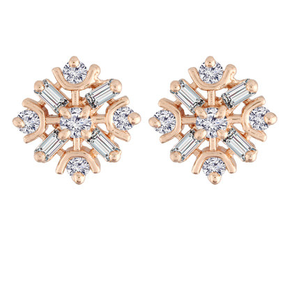Women's Â Crystal AD Stone Stud Earrings for Women
