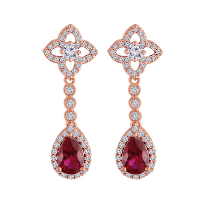 Women's Â Crystal AD Stone Dangle & Drop Earrings for Women
