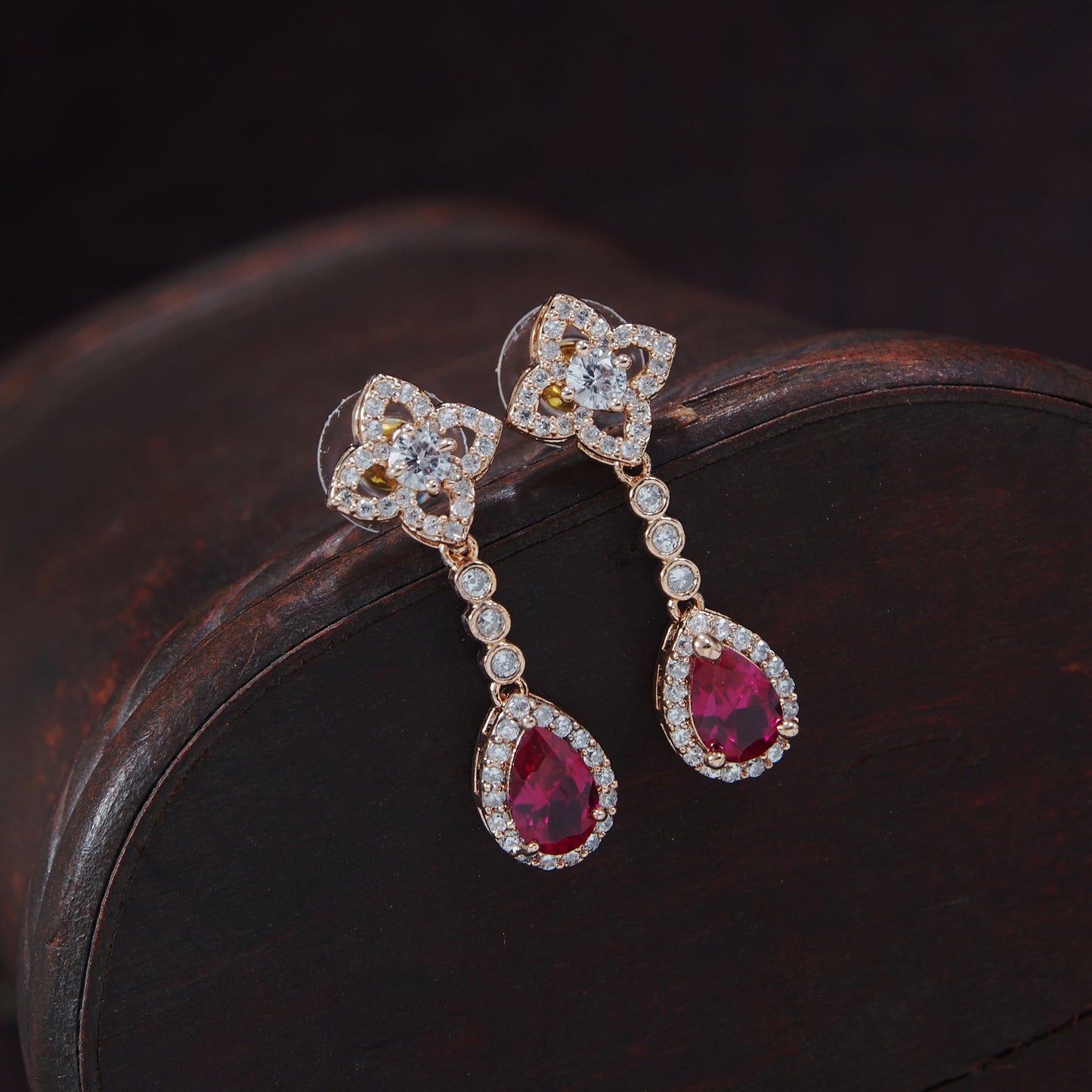 Women's Â Crystal AD Stone Dangle & Drop Earrings for Women
