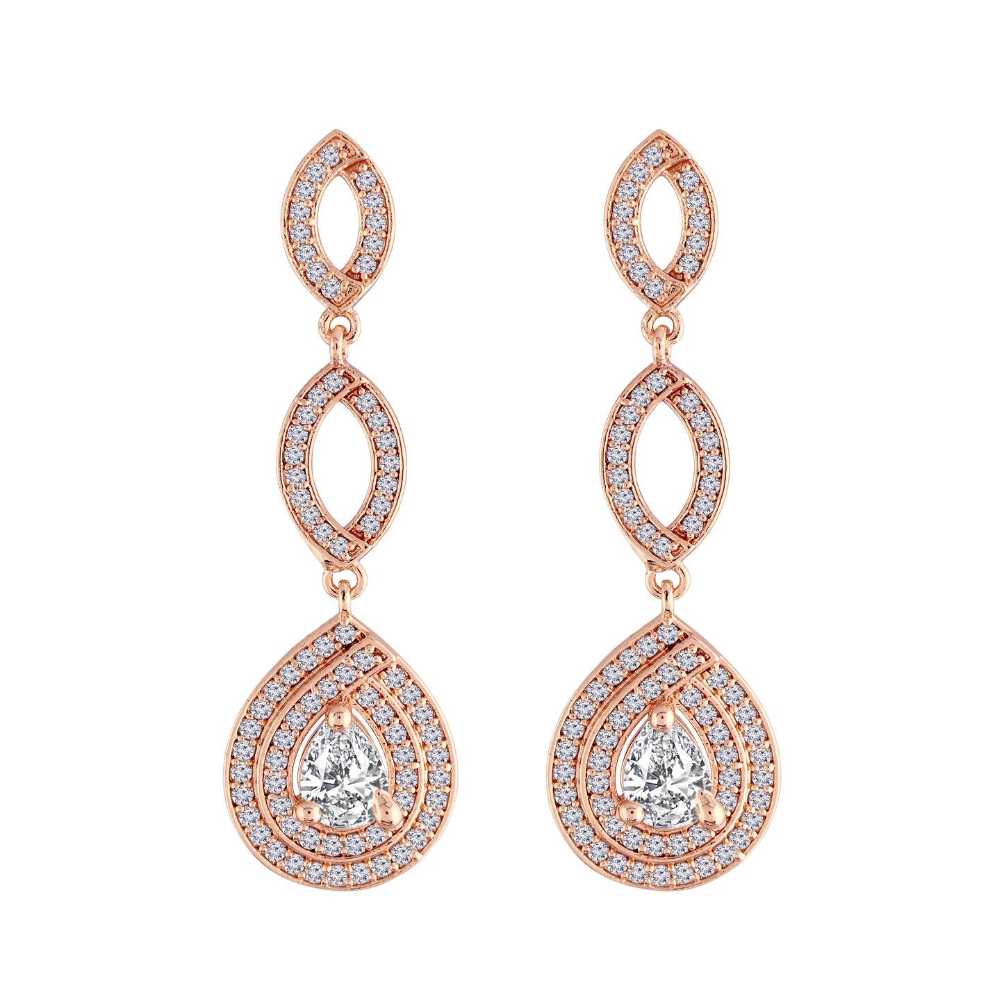 Women's Â Crystal AD Stone Dangle & Drop Earrings for Women