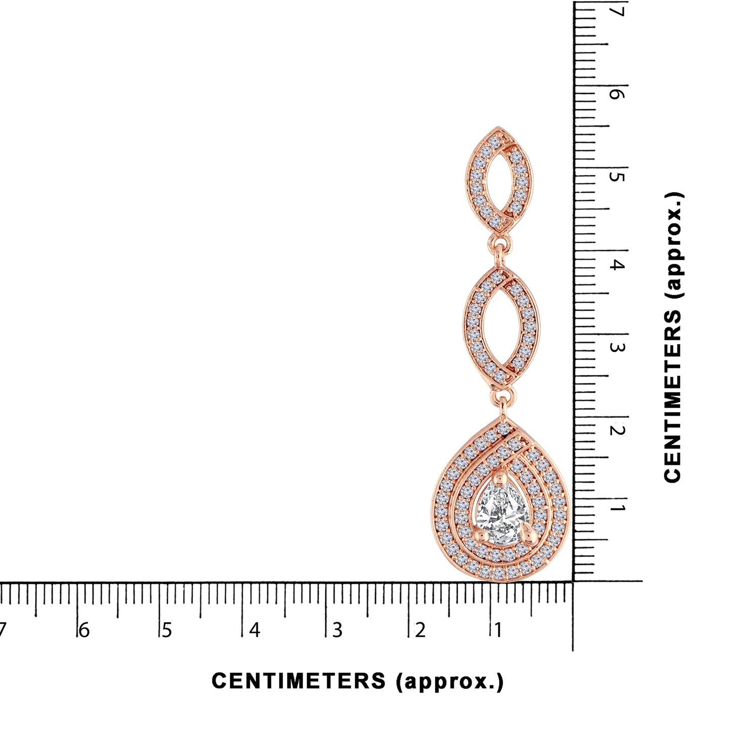 Women's Â Crystal AD Stone Dangle & Drop Earrings for Women