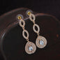 Women's Â Crystal AD Stone Dangle & Drop Earrings for Women