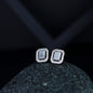 Women's Valentine'S Special 18K Silver Plated Grey Cz & American Diamond Beautiful Studs Earrings (E3066Zgr)