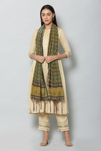 Women's Multicolored Polyster Velvet  Digital Printed Dupatta