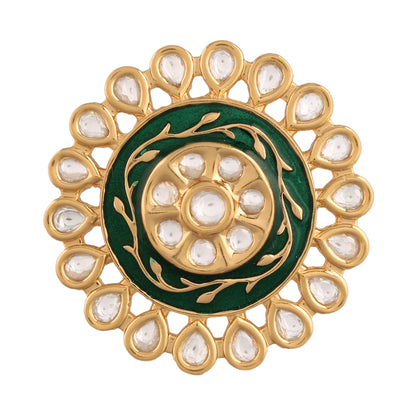 Women's Tradtional Meenakari finger ring