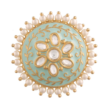 Women's Tradtional Meenakari finger ring