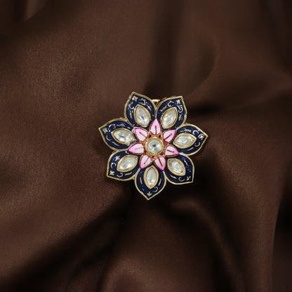 Women's Tradtional Meenakari finger ring