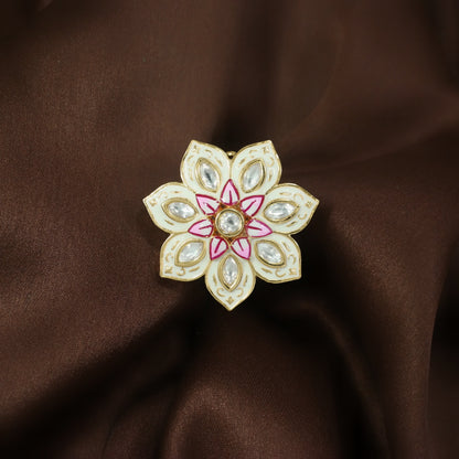 Women's Tradtional Meenakari finger ring