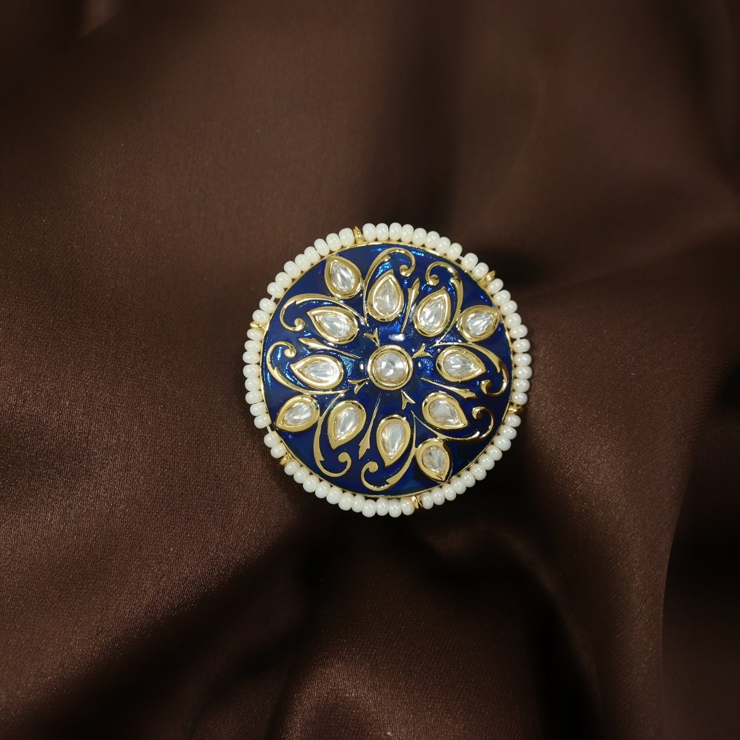 Women's Tradtional Meenakari finger ring