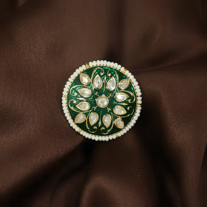 Women's Tradtional Meenakari finger ring