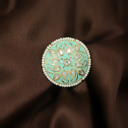 Women's Tradtional Meenakari finger ring